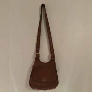 Vintage New York COACH Saddle Crescent #9988